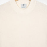 Bianco Burro | Maglia Donna Cotone Rigenerato Audrey