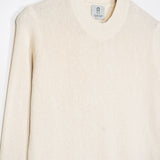 Bianco Burro | Maglia Donna Cotone Rigenerato Audrey