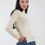 Recycled-cotton-turtleneck-Audrey-white-7_50a1f11b-8eb6-46e6-8061-472b3ffa75a8 - Rifò Lab Moda Circolare Made in Italy