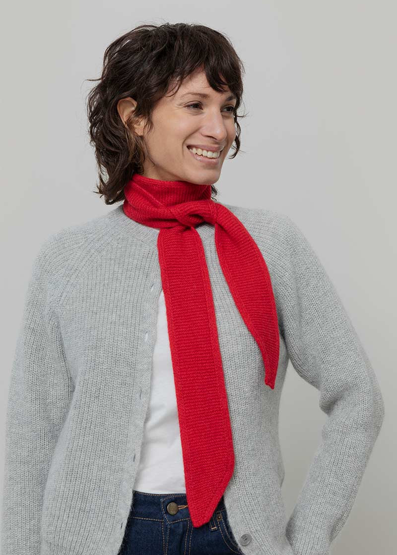 Sciarpa Donna Cashmere Sophie Scarf Dina - Rifò Lab Moda circolare made in Italy