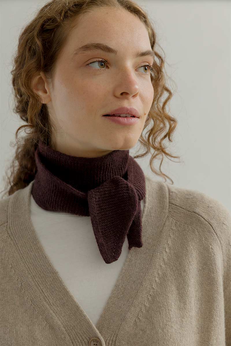 Sciarpa Donna Cashmere Sophie Scarf Dina - Rifò Lab Moda circolare made in Italy