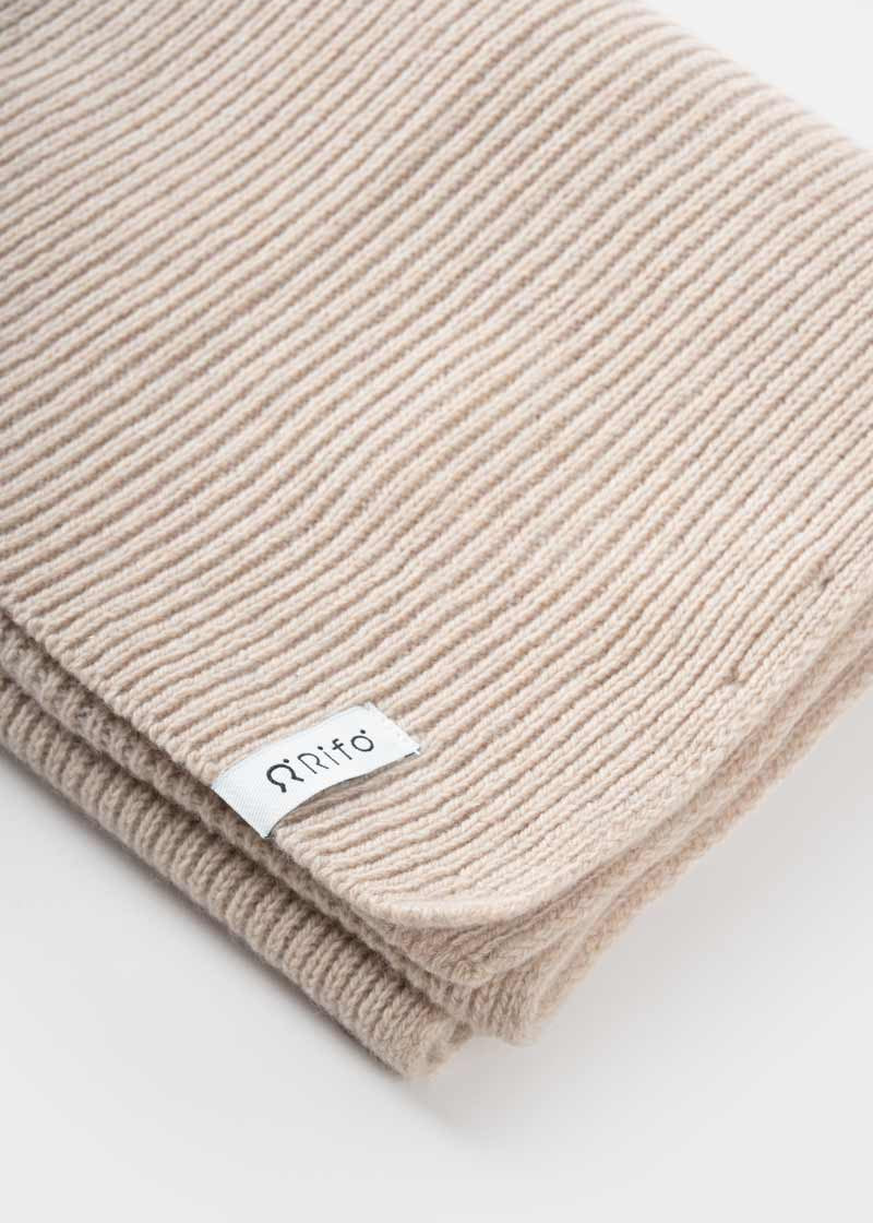 Sciarpa Cashmere Rigenerato Donna Uomo Federico - Rifò Lab Moda circolare made in Italy