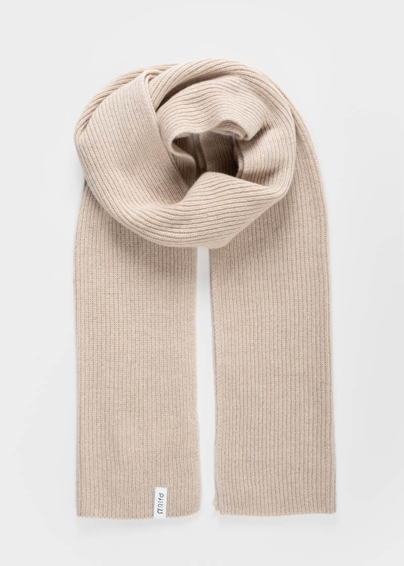 Sciarpa Cashmere Rigenerato Donna Uomo Federico - Rifò Lab Moda circolare made in Italy