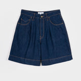 Shorts Donna Pantaloncini Jeans Riciclato Blu Enrica  - Rifò Lab Moda circolare made in Italy