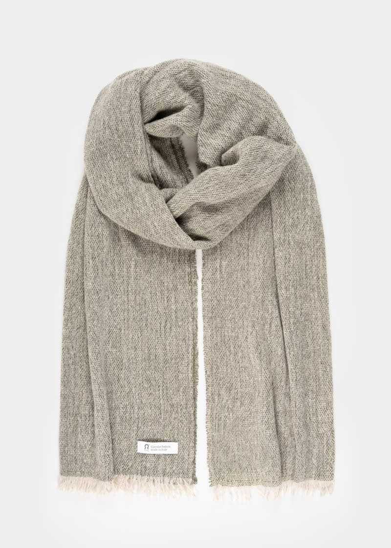 Stola Donna Uomo Pashmina Cashmere Rigenerato Zefiro - Rifò Lab Moda circolare made in Italy