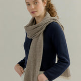 Stola Donna Uomo Pashmina Cashmere Rigenerato Zefiro - Rifò Lab Moda circolare made in Italy