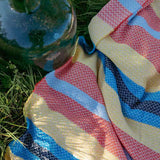 Telo Mare Cotone Rigenerato Libeccio Giallo - Rifò Lab Moda circolare made in Italy