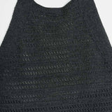 Canotta Donna Cotone Rigenerato Nilla Nero