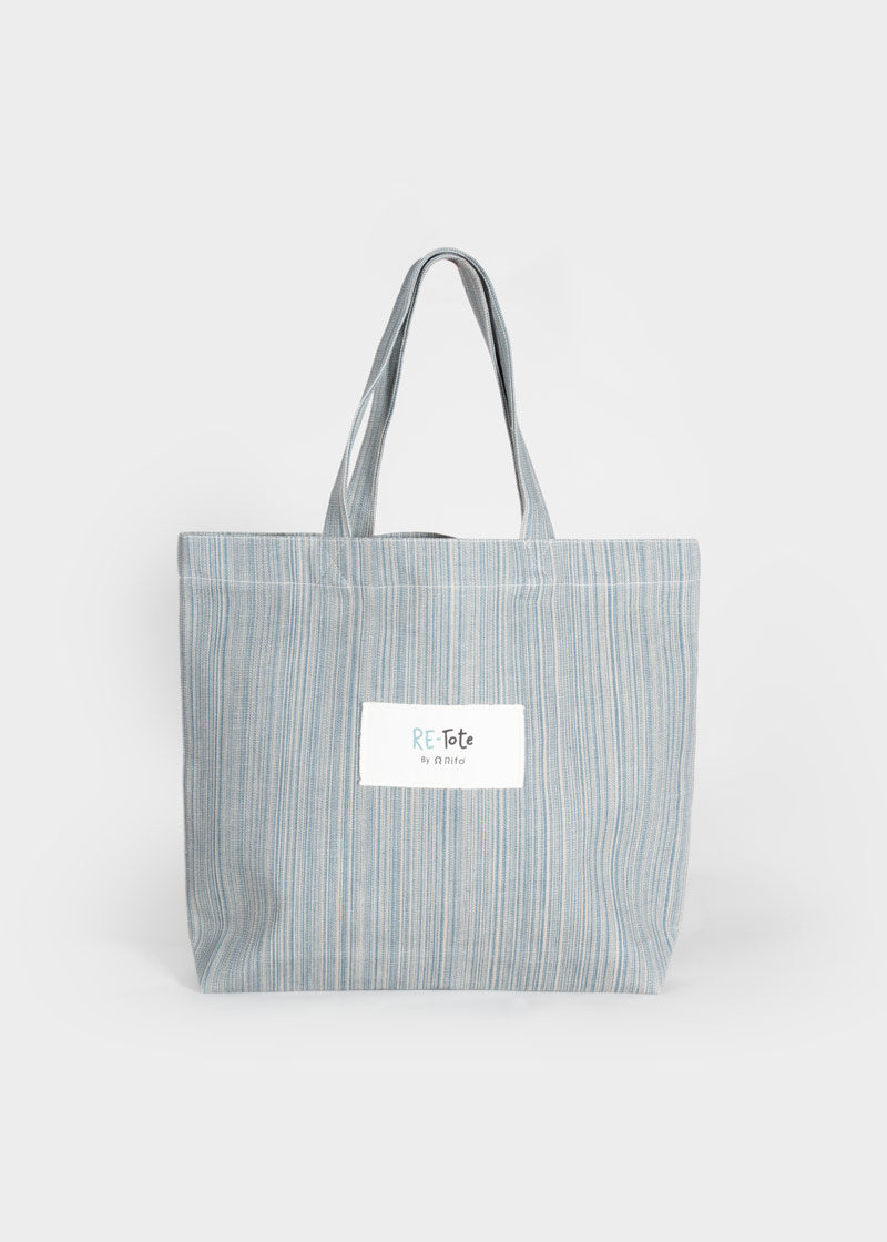 Re Tote Bag Borsa Shopper 100% Cotone – Rifò