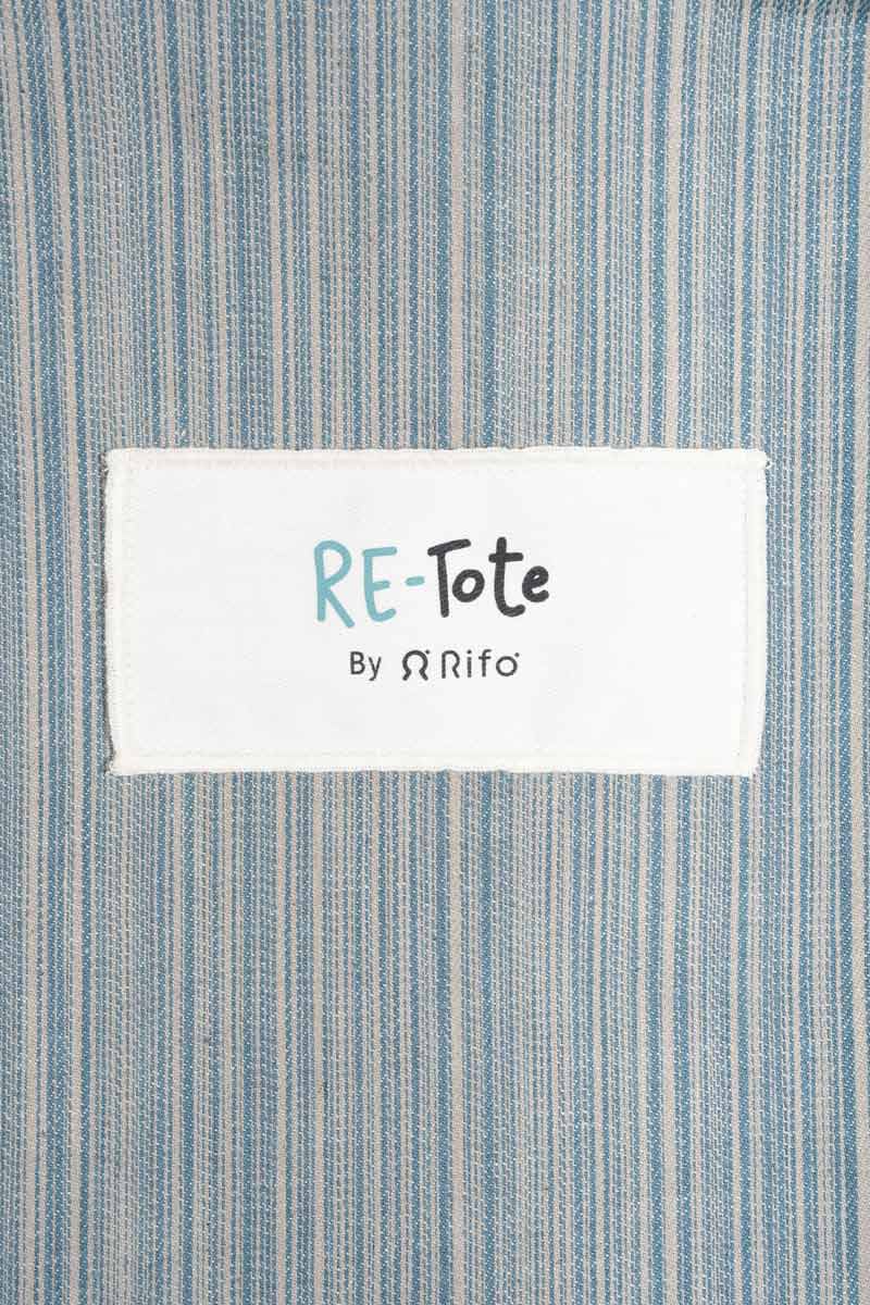 Re Tote Bag Borsa Shopper 100% Cotone – Rifò