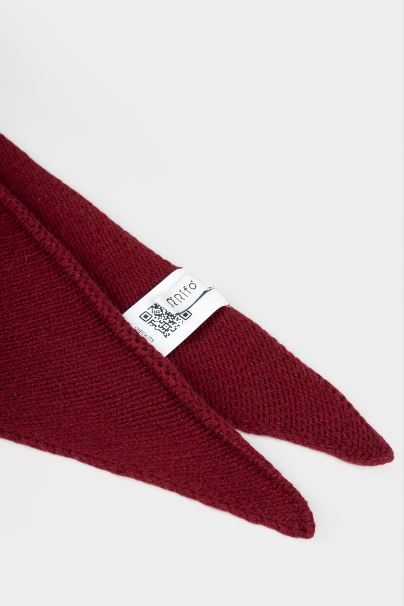 Sciarpa Triangolare Bandana Cashmere Masha - Rifò Lab Moda circolare made in Italy