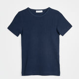 Blu Balena | Maglietta a Maniche Corte Donna Cotone Rigenerato Ilaria