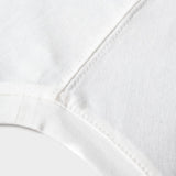 Bianco Latte | tshirt cotone uomo organico e cotone rigenerato Elio