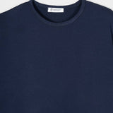 T Shirt Oversize Donna Blu Viscosa Sienna - Rifò Lab Moda circolare made in Italy
