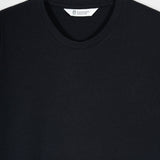 Nero Corvino | tshirt cotone uomo organico e cotone rigenerato Elio