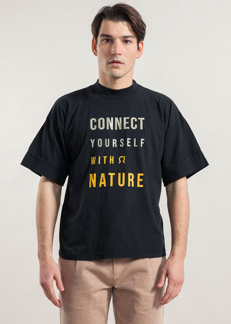 Arancio Becco d'Oca | T-Shirt Unisex Cotone Rigenerato Nature