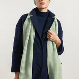 Chanteclaire Verde Celadon | Sciarpa Cashmere Rigenerato
