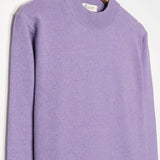 Viola Glicine | Maglia donna light cashmere rigenerato