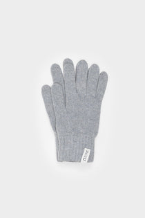 Grigio Calce | Guanti donna cashmere rigenerato