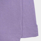 Viola Glicine | maglia light cashmere rigenerato scollo V