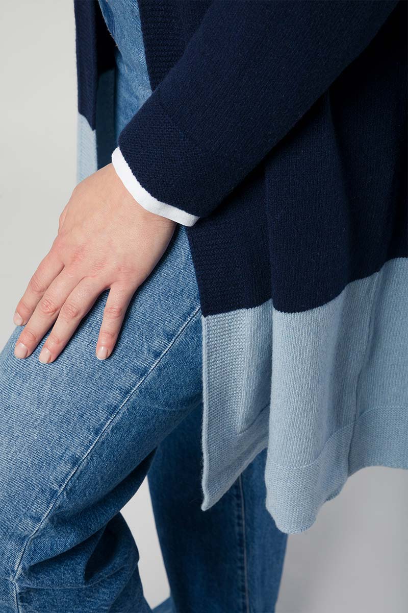 Blu Mora | Cardigan Donna Cashmere Rigenerato Venere