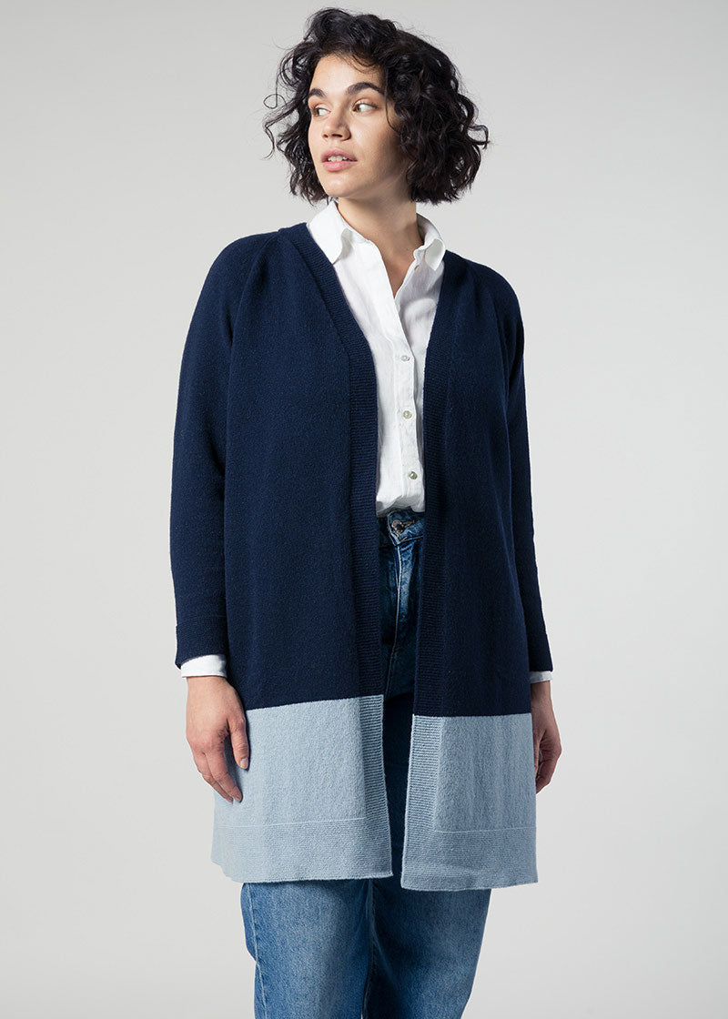 Blu Mora | Cardigan Donna Cashmere Rigenerato Venere