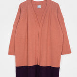 Rosa Pompelmo | Cardigan Donna Cashmere Rigenerato Venere