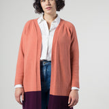 Rosa Pompelmo | Cardigan Donna Cashmere Rigenerato Venere