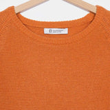 Arancio Becco d'Oca | Maglia cashmere rigenerato