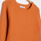 Arancio Becco d'Oca | Maglia cashmere rigenerato