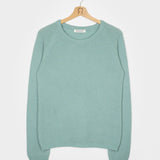 Verde Menta | Maglia cashmere rigenerato