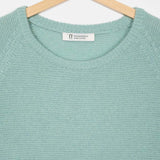 Verde Menta | Maglia cashmere rigenerato
