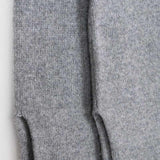 Grigio Cemento | Maglia donna cashmere rigenerato