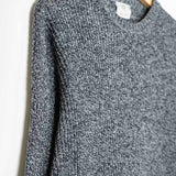 Chanteclaire Mar Nero | Maglioncino cotone jeans rigenerato paricollo
