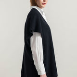 Nero Ardesia | Cardigan Donna Cashmere Rigenerato Edi