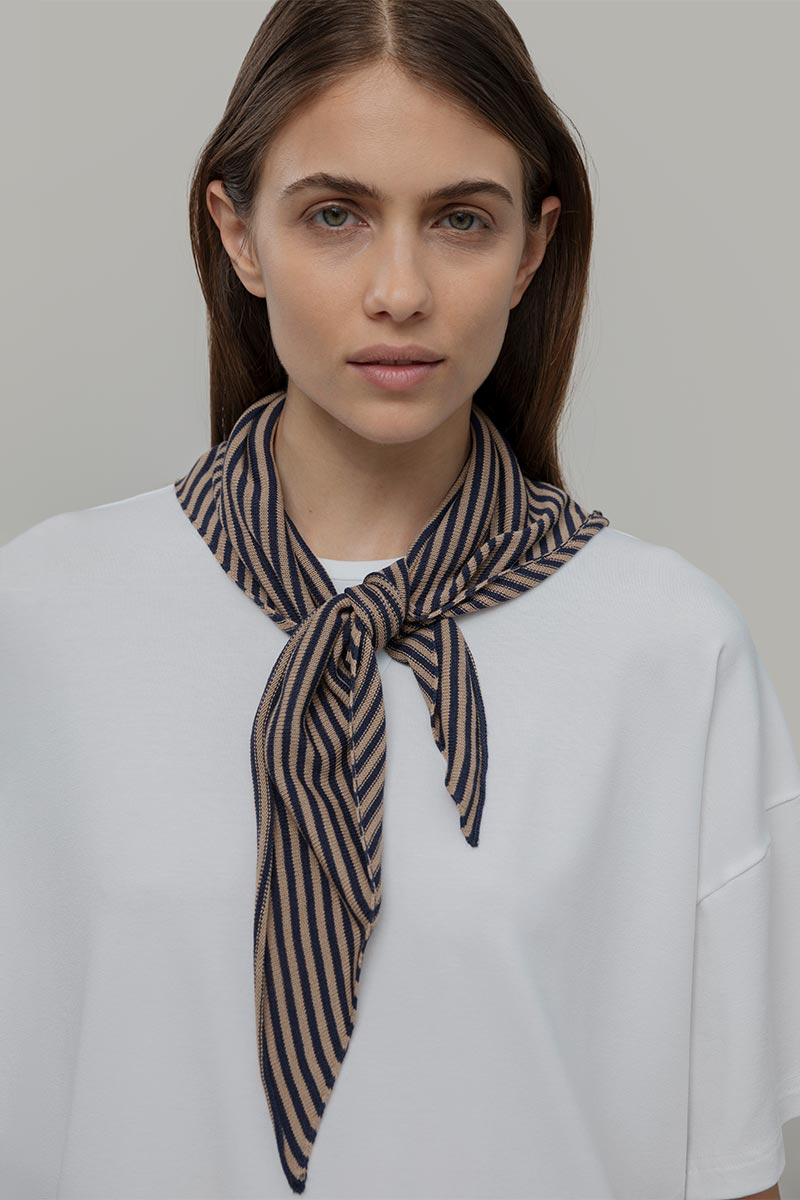 Foulard Bandana Donna Viscosa Belinda - Rifò Lab Moda circolare made in Italy