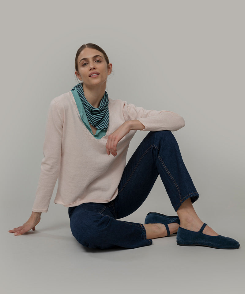 Foulard Bandana Donna Viscosa Belinda - Rifò Lab Moda circolare made in Italy