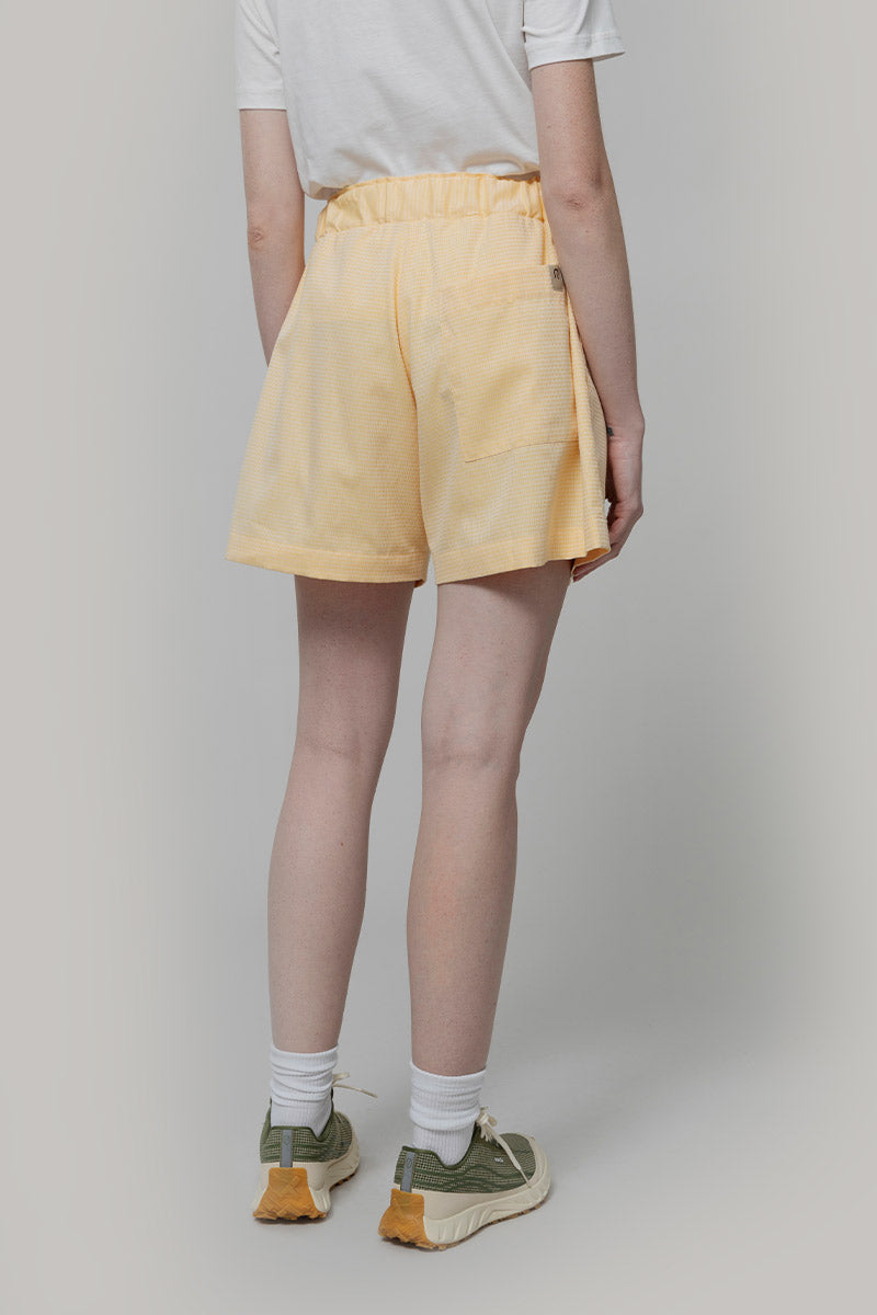 Pantaloncini Boxer Donna Cotone Inghirami Allegra Gialli - Rifò Lab Moda circolare made in Italy
