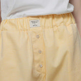 Pantaloncini Boxer Donna Cotone Inghirami Allegra Gialli - Rifò Lab Moda circolare made in Italy
