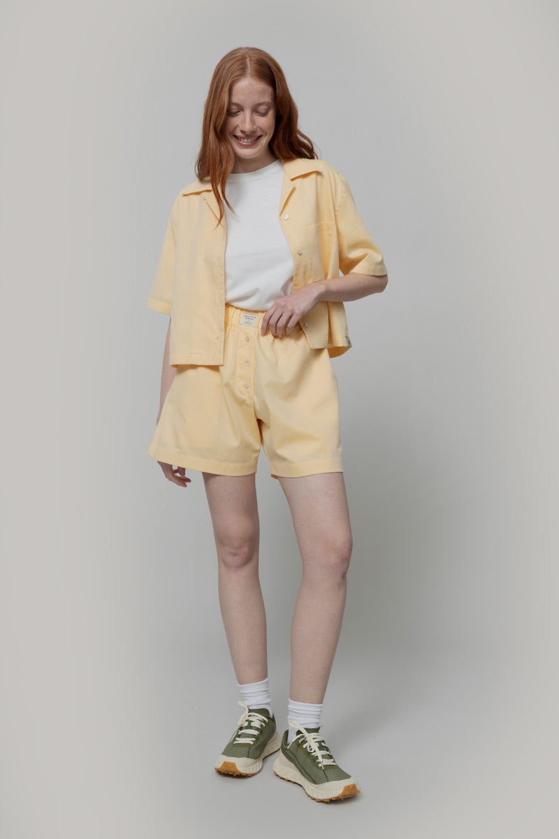 Camicia Bowling a Righe Donna Cotone Inghirami Marta - Rifò Lab Moda circolare made in Italy