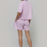 Camicia Bowling a Righe Donna Cotone Inghirami Marta - Rifò Lab Moda circolare made in Italy