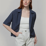Camicia Donna Maniche Corte Viscosa Sveva - Inghirami x Rifò