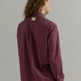 Camicia a Quadri Donna Cotone Inghirami Stefania - Rifò Lab Moda circolare made in Italy 