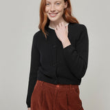 Cardigan Donna Cashmere Mafalda - Rifò Lab Moda circolare made in Italy
Nero Ardesia