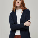 Cardigan Lungo Donna Lana Rigenerata Gioia - Rifò Lab Moda circolare made in Italy
Blu Mora