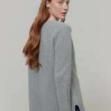 Cardigan Lungo Donna Lana Rigenerata Gioia - Rifò Lab Moda circolare made in Italy