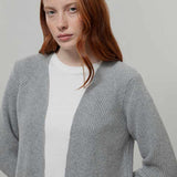 Cardigan Lungo Donna Lana Rigenerata Gioia - Rifò Lab Moda circolare made in Italy