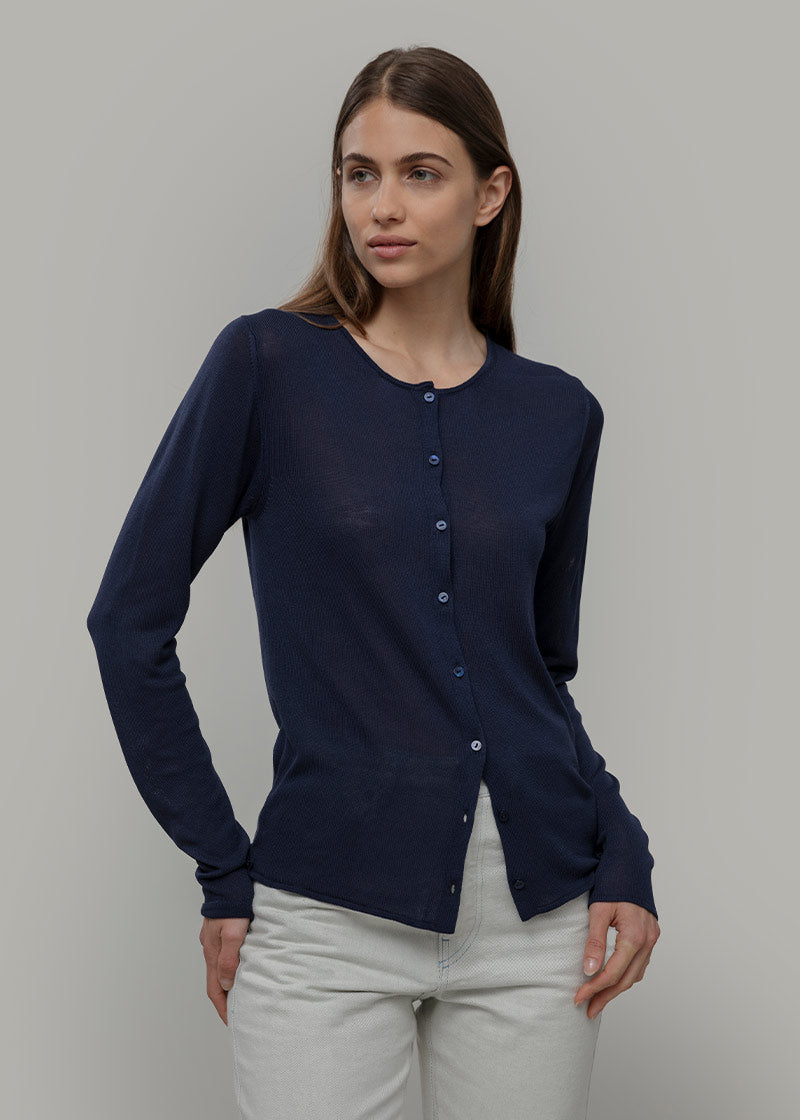 Cardigan Donna Viscosa Vanessa - Rifò Lab Moda circolare made in Italy