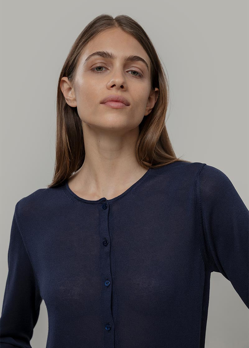Cardigan Donna Viscosa Vanessa - Rifò Lab Moda circolare made in Italy