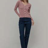 Cardigan Donna Seta Rigenerata Realma